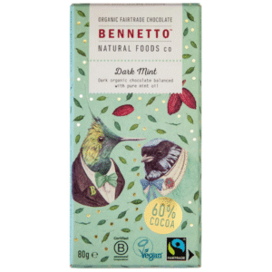 Bennetto Dark Mint Chocolate 80g Panetta Mercato
