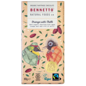 Bennetto Orange Chilli Chocolate 80g Panetta Mercato