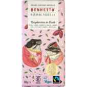 Bennetto Raspberry Dark Chocolate 80g Panetta Mercato