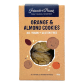 Friends of Frank Orange & Almond Cookies 160g Panetta Mercato