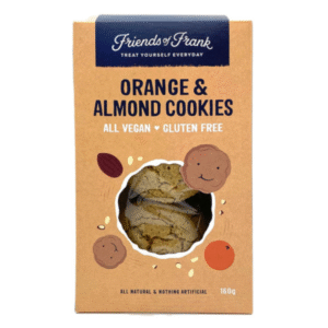 Friends of Frank Orange & Almond Cookies 160g Panetta Mercato