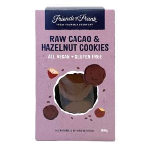 Friends of Frank Raw Cacao & Hazelnut Cookies 160g Panetta Mercato
