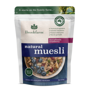 Brookfarm Natural Macadamia Cranberry Muesli 1.25kg Panetta Mercato
