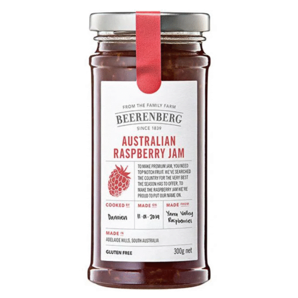 Beerenberg Raspberry Jam 300g Panetta Mercato