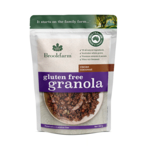 Brookfarm Gluten Free Granola Cacao Coconut 350g Panetta Mercato