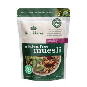 Brookfarm Gluten Free Macadamia Cranberry Muesli 350g Panetta Mercato