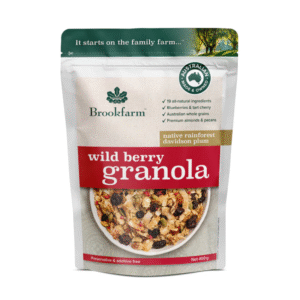 Brookfarm Wild Berry Granola 400g Panetta Mercato