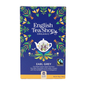 English Tea Shop Organic Earl Grey Tea 20pk Panetta Mercato